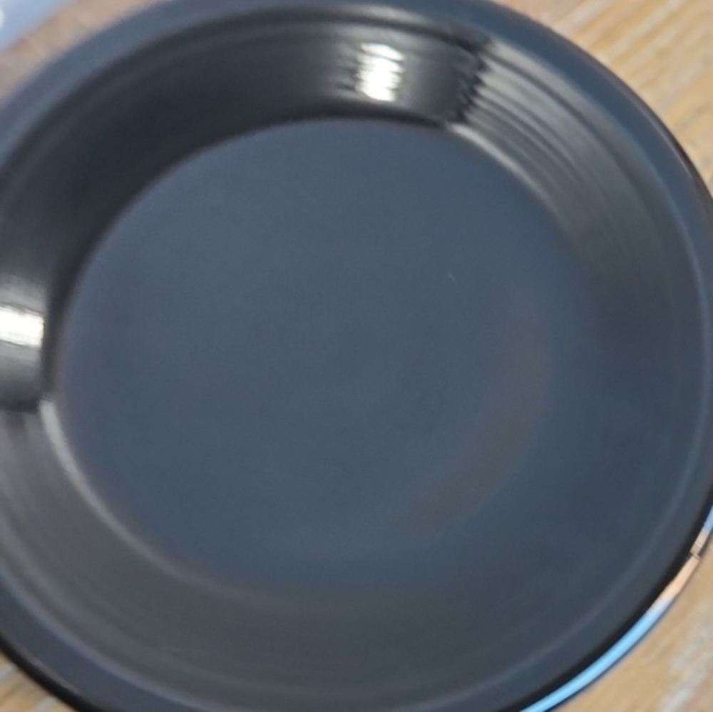 NWOT RETIRED Fiesta Black Salad Plate 7.25 in Fiestaware - Picture 7 of 10